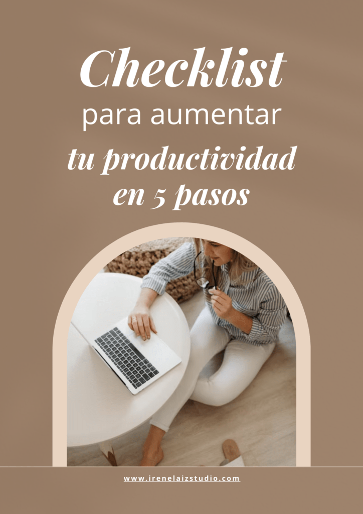 Checklist diario gratuito en 5 pasos para mujeres ocupadas que buscan organizar su día